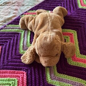 Vintage 2000 Ty Beanie Buddy "Digger Dog” Large Plush